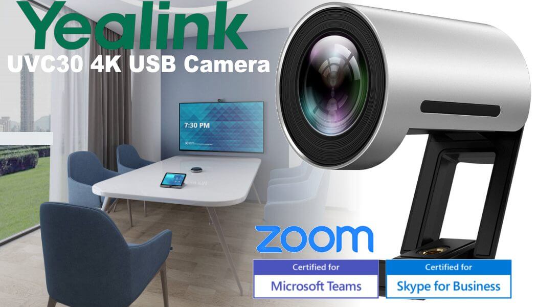 Yealink UVC30 4K USB Camera Dubai - CAMERA YEALINK UVC30-ROOM