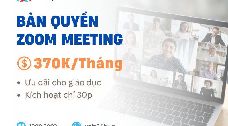 Bản quyền zoom meeting