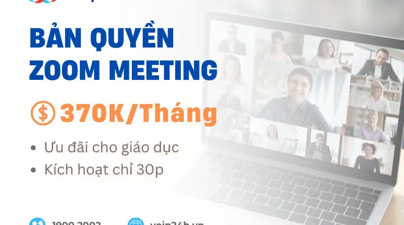 Bản quyền zoom meeting