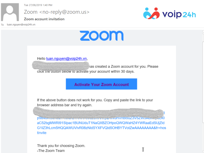 email kich hoat zoom - CÁCH TẠO TÀI KHOẢN ZOOM MỚI NHẤT: ĐƠN GIẢN, NHANH CHÓNG
