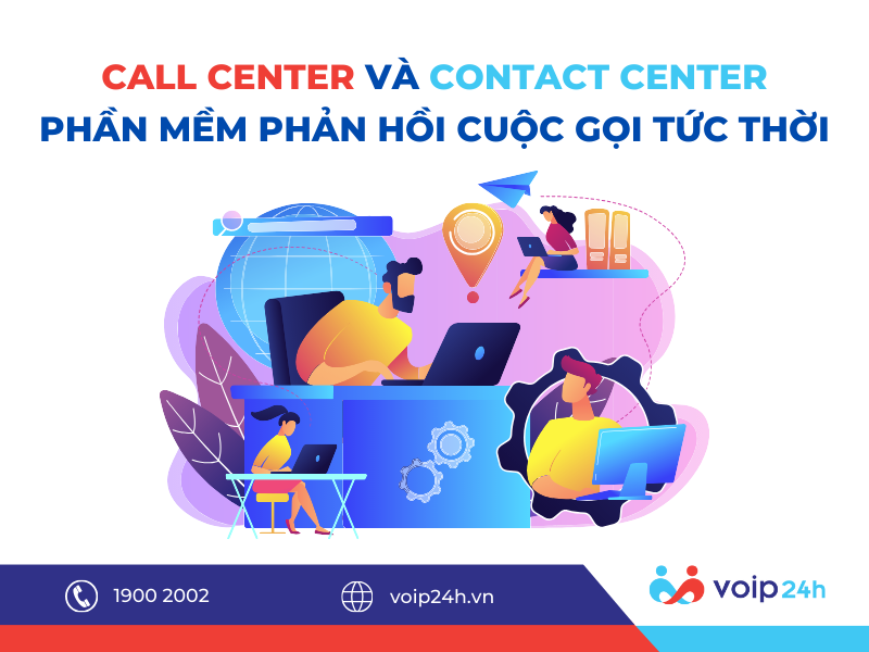 210 - Call Center và Contact Center - Phần Mềm Phản Hồi Cuộc Gọi Tức Thời