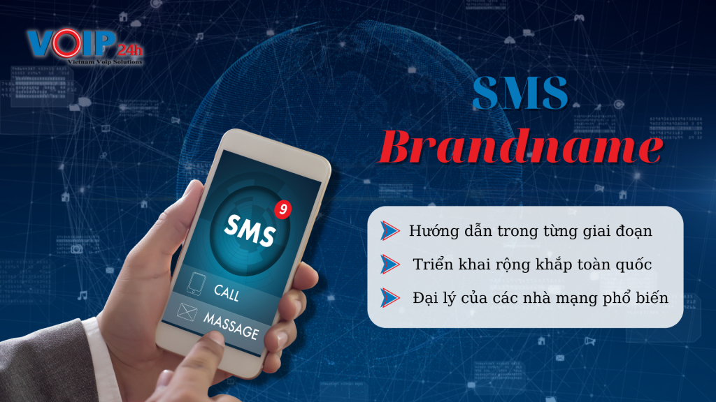 VOIP24H là đơn vị tiên phong trong danh sách các nhà cung cấp SMS Brandname
