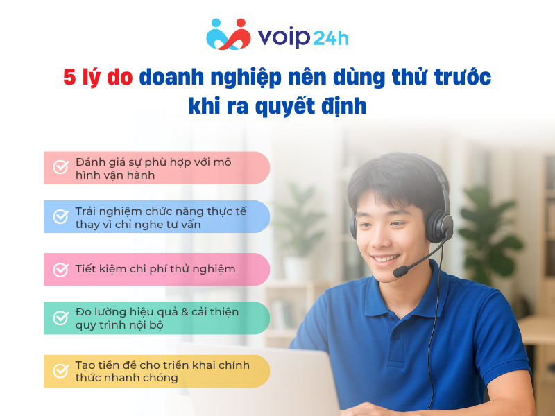 TẠI SAO DOANH NGHIỆP NÊN DÙNG THỬ TỔNG ĐÀI ẢO MIỄN PHÍ TRƯỚC KHI ĐẦU TƯ? 5 ly do doanh nghiep nen dung thu truoc khi ra quyet dinh - TẠI SAO DOANH NGHIỆP NÊN DÙNG THỬ TỔNG ĐÀI ẢO MIỄN PHÍ TRƯỚC KHI ĐẦU TƯ?