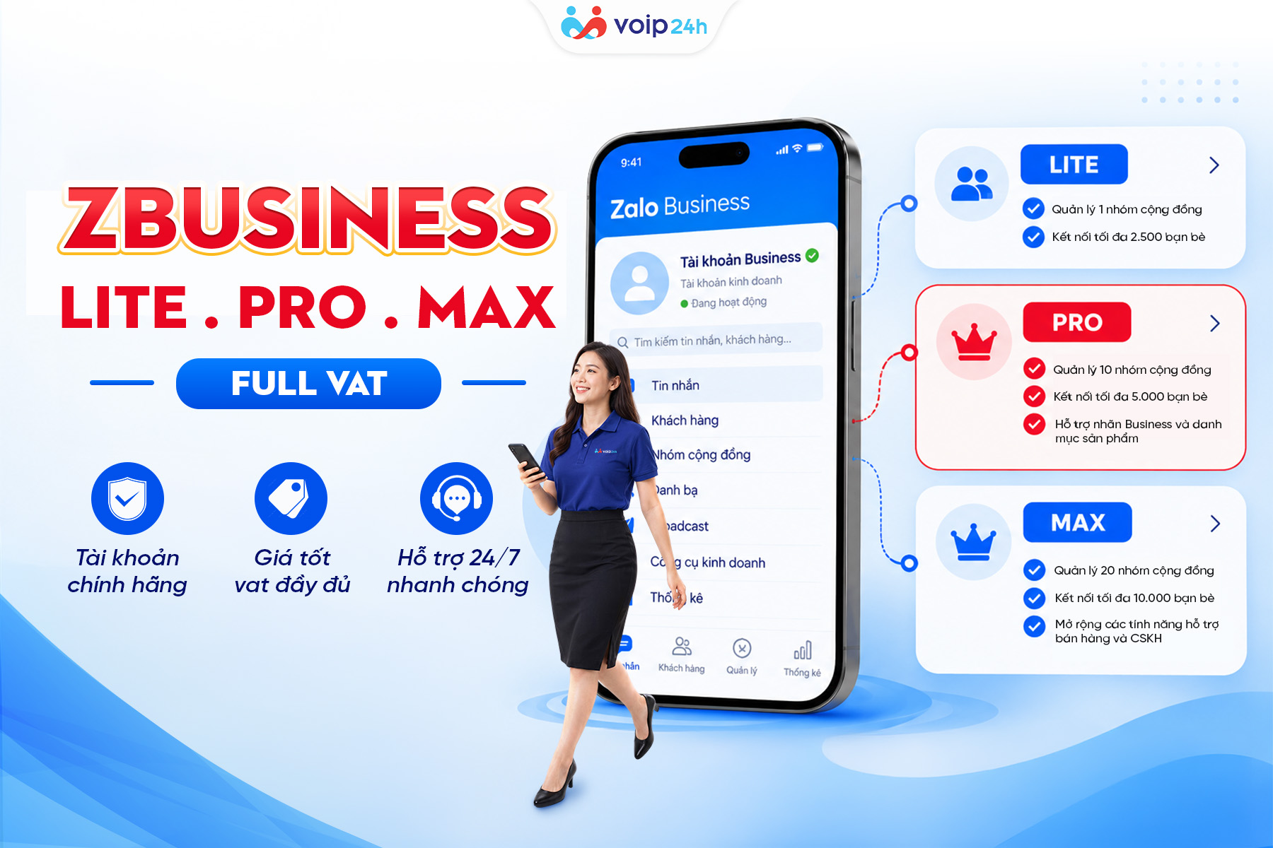 VOIP24H - Cung Cấp Các Giải Pháp Về VOIP Ở Việt Nam MUA ZBUSINESS BANG GIA LITE PRO MAX FULL VAT - VOIP24H - Cung Cấp Các Giải Pháp Về VOIP Ở Việt Nam